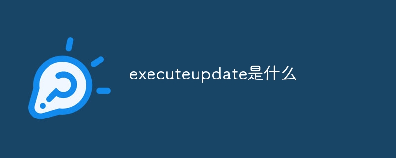executeupdate是什么_executeupdate用法